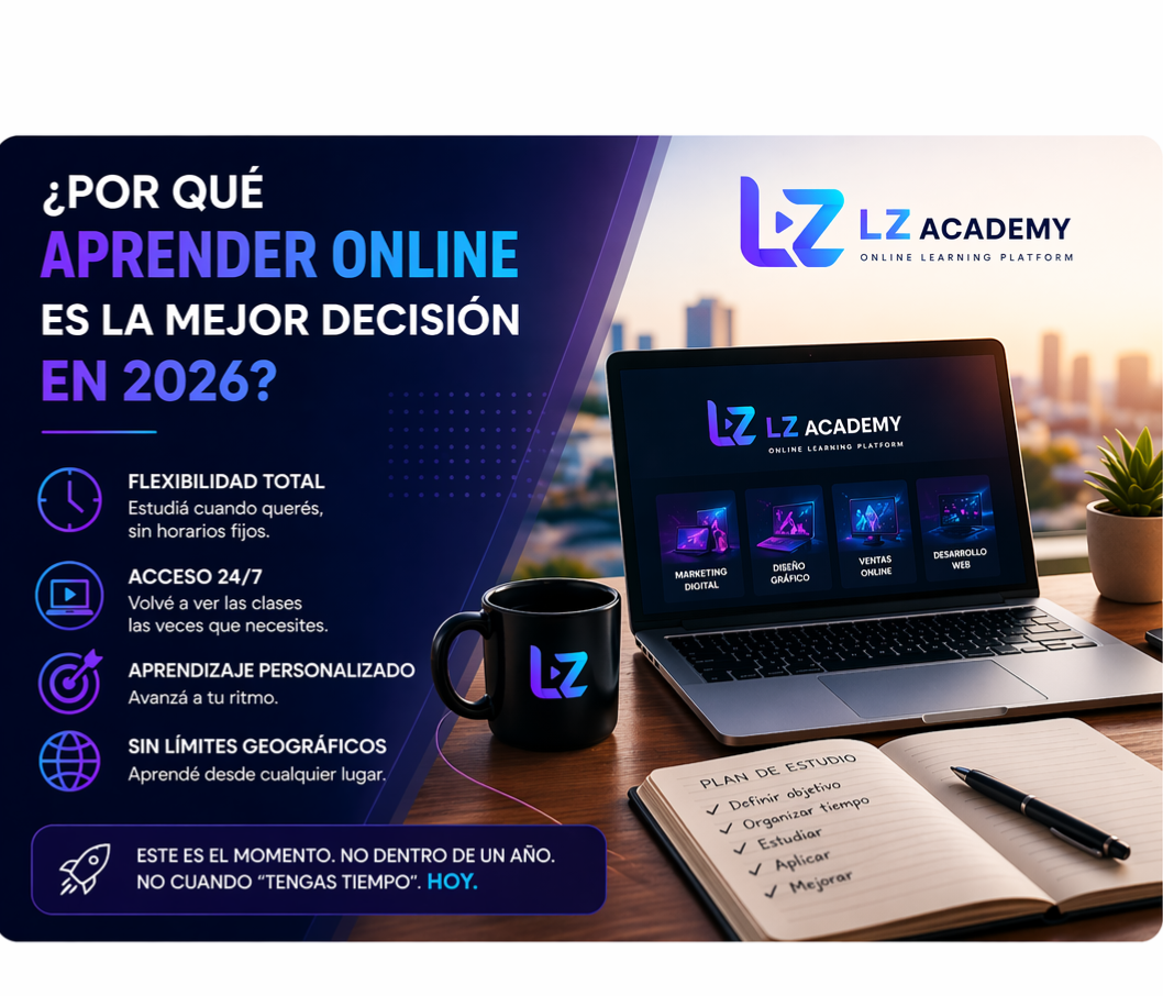 Por qué aprender online es la mejor decisión en 2026