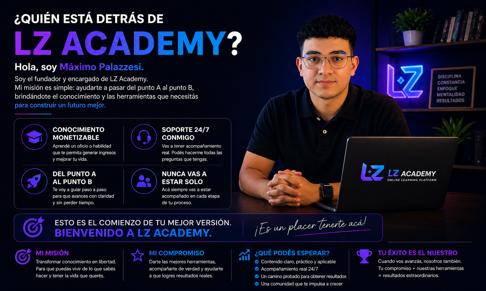 Quién está detrás de LZ Academy (y por qué esto puede cambiar tu camino)